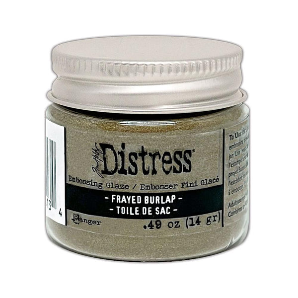 Distress Embossing Glaze - Frayed Burlap