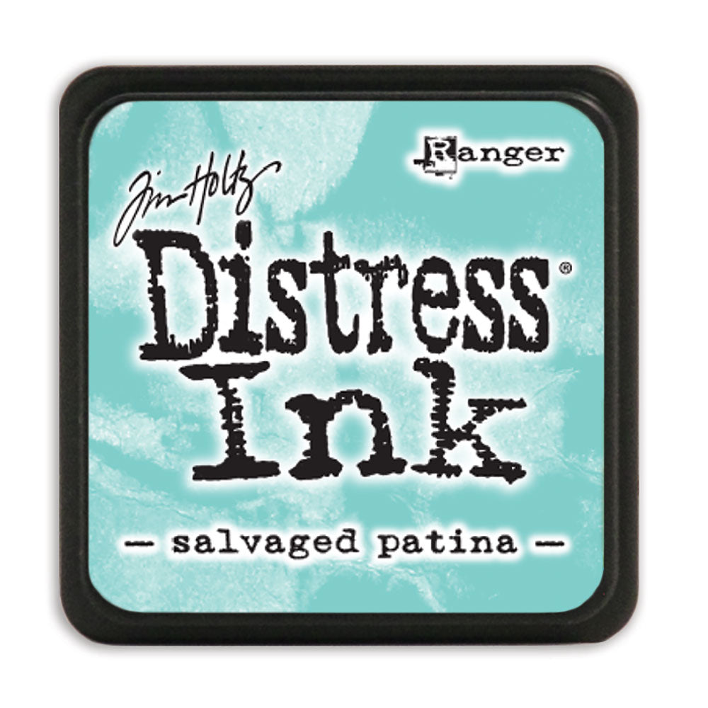Tim Holtz Distress Mini Ink pads Salvaged Patina