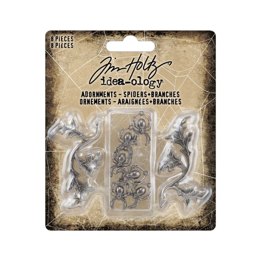Tim Holtz idea-ology Halloween Spiders and Branches