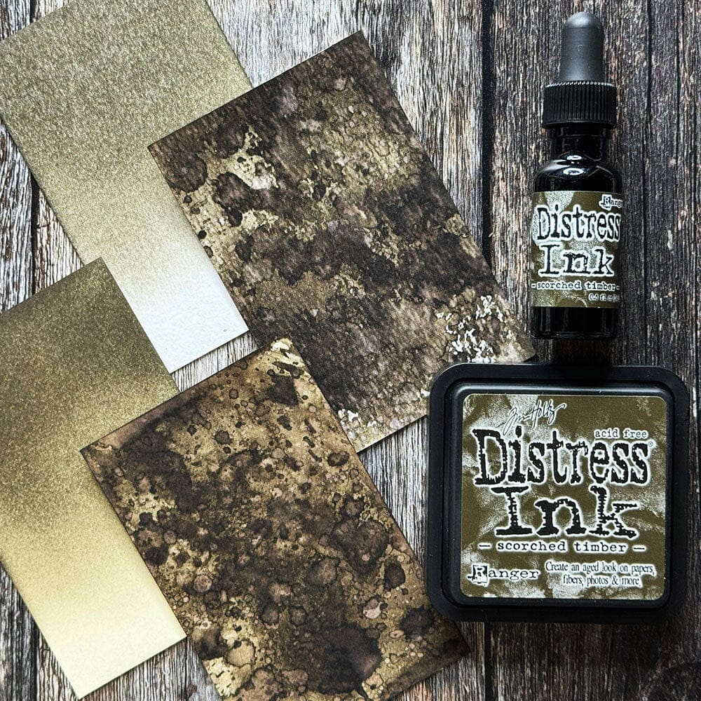 Tim Holtz Distress - Ink Pad Scorched Timber