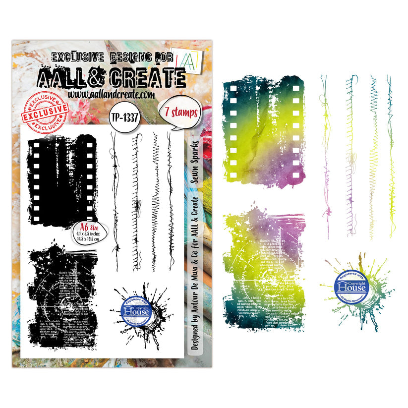 AALL & CREATE -Stamp - Sewn Sparks
