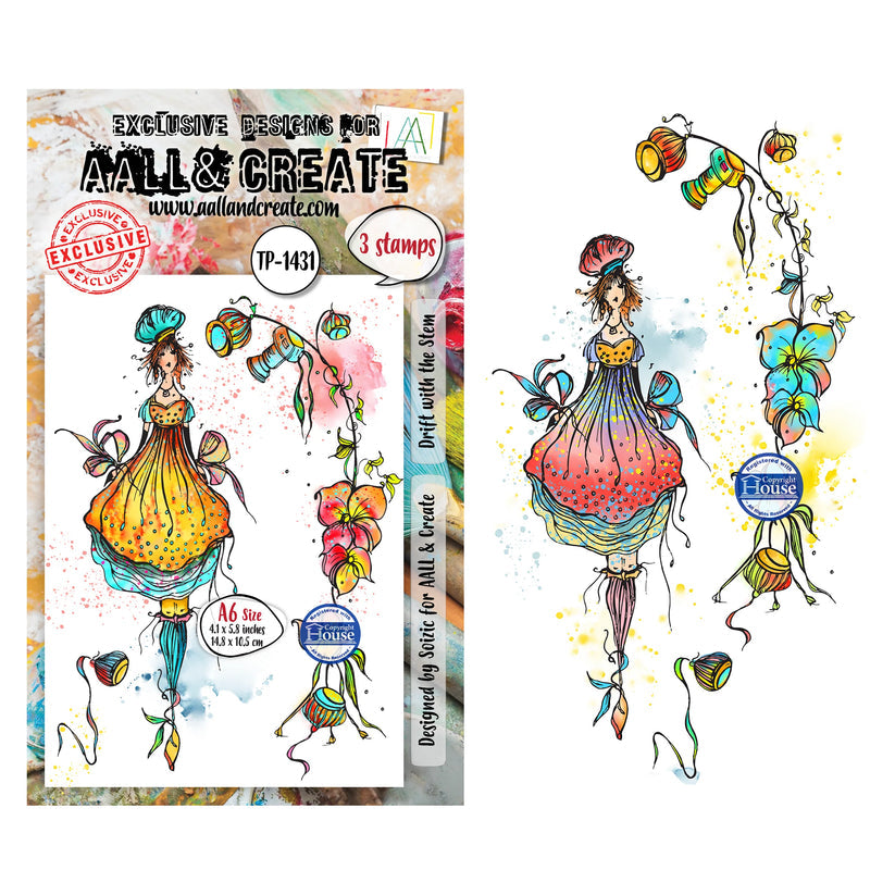 AALL & CREATE -Stamp - Drift with stem