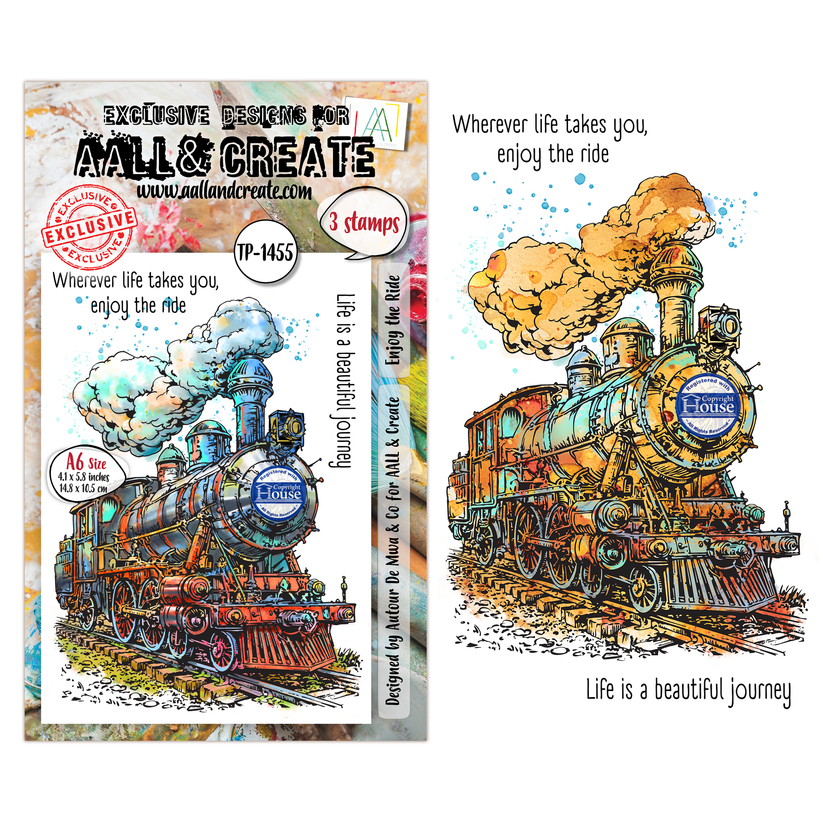 AALL & CREATE - Stamp - Enjoy the Ride