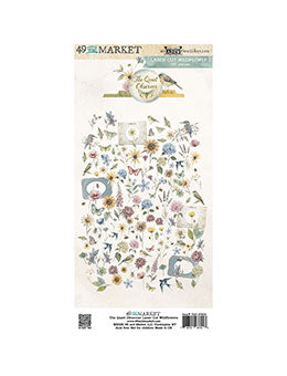 49 and Market – The Quiet Observer – Essential Rub-Ons
