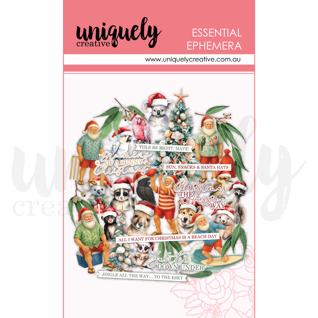 Uniquely Creative - Essential Ephemera - Aussie Christmas