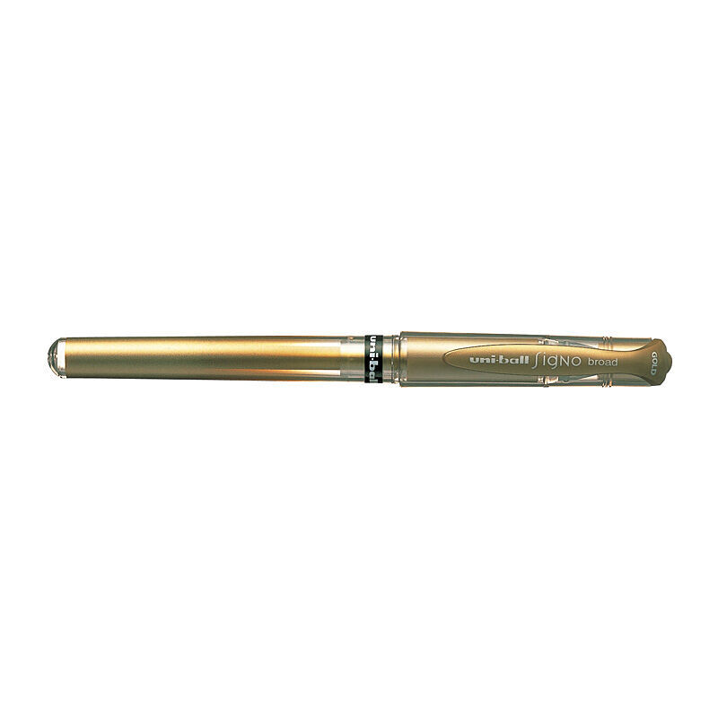 uni-ball Signo Broad Pen – Gold