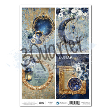 3 Quarter Designs - Luna Horoscope - Vellum Sheets