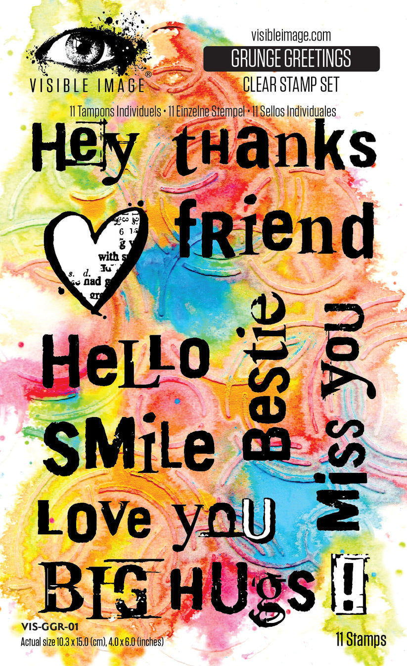 Visible Image -  Grunge Greetings