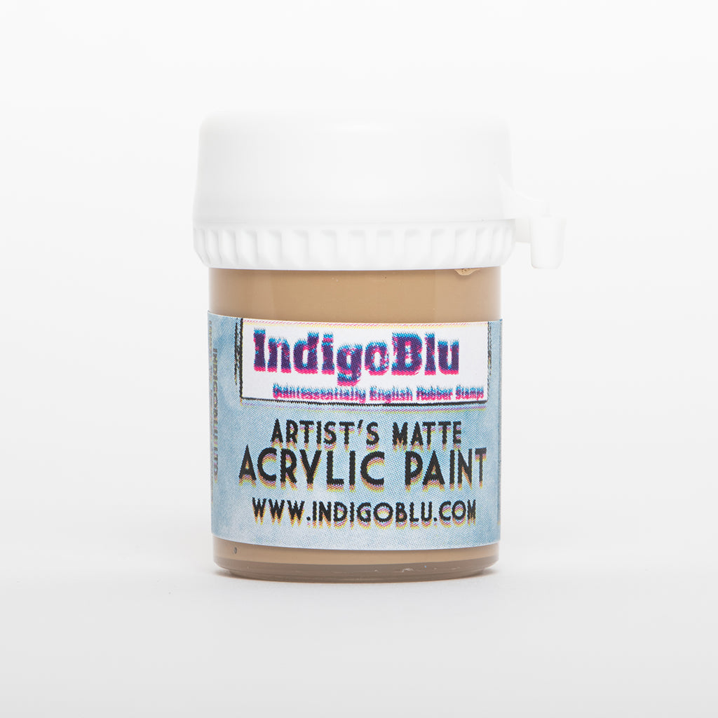 IndigoBlu   Artists -  Matt Acrylic Paint  Warm Tan