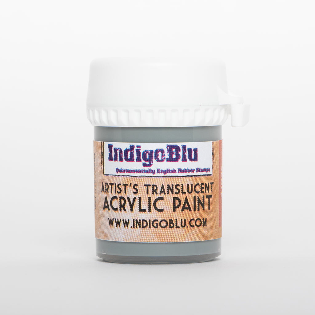 Indigo Blu Artists - Translucent Acrylic Paint - Welsh Slate