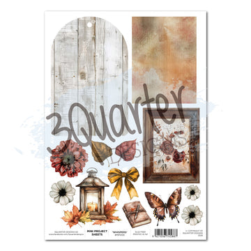 3 Quarter Designs - Mini Project Sheet - Autumn Whispers
