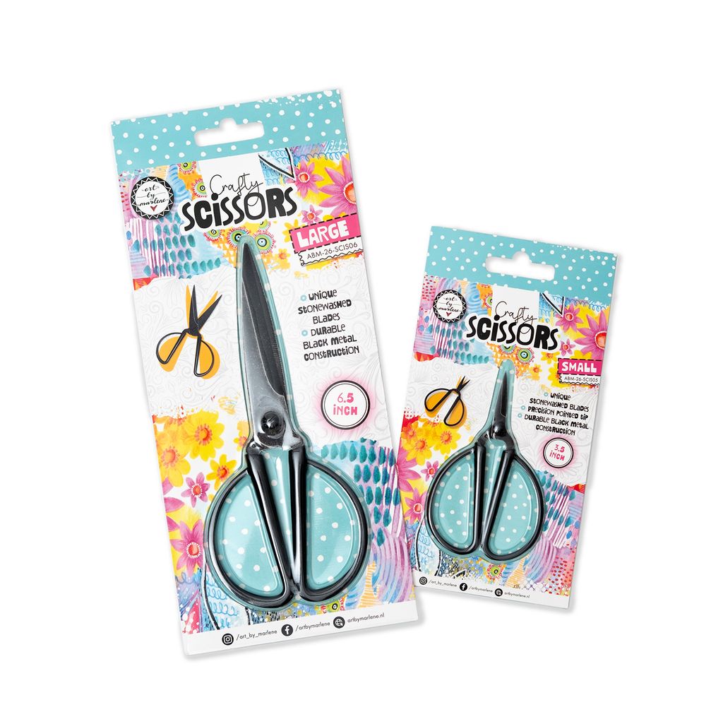 Art By Marlene -  Scissors -Stone washed -Small