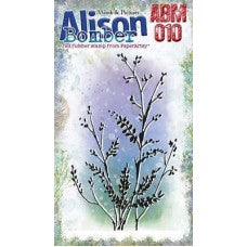 PaperArtsy Alison Bomber Mini Stamp 010 - Botanical Sprigs