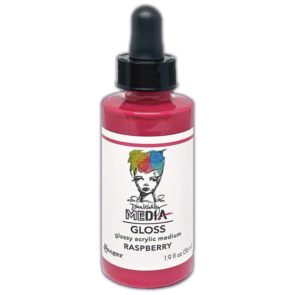 Dina Wakley Media - Gloss Acrylic Raspberry