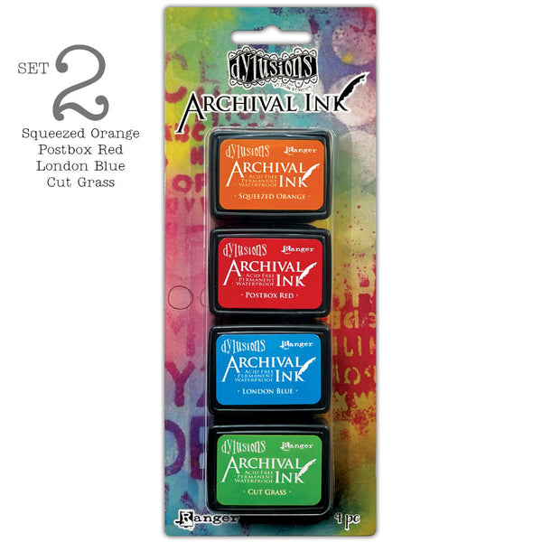 Dylusions - Archival Mini Ink Pads - Set 2