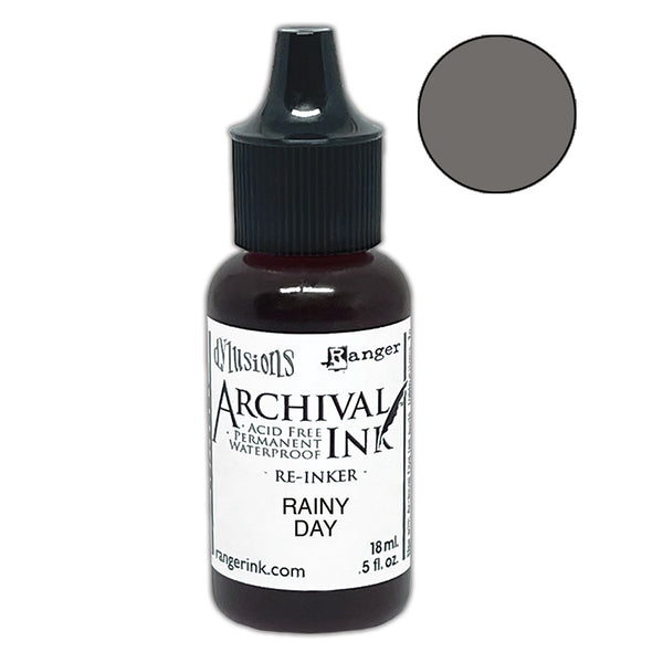 Dylusions - Archival Ink Reinker 18ml Bottle - Rainy Day