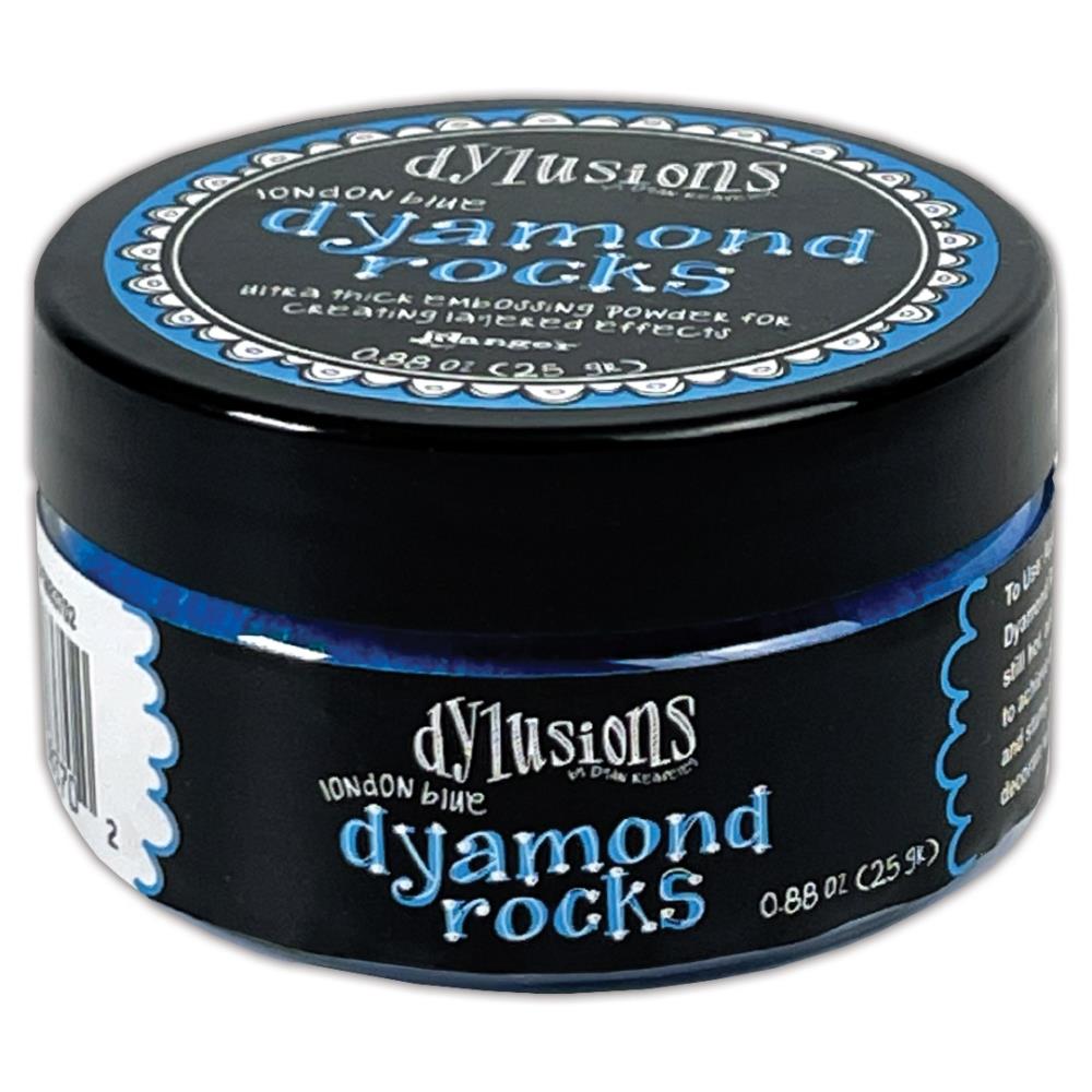 Dylusions - Dymamond Rocks -London Blue