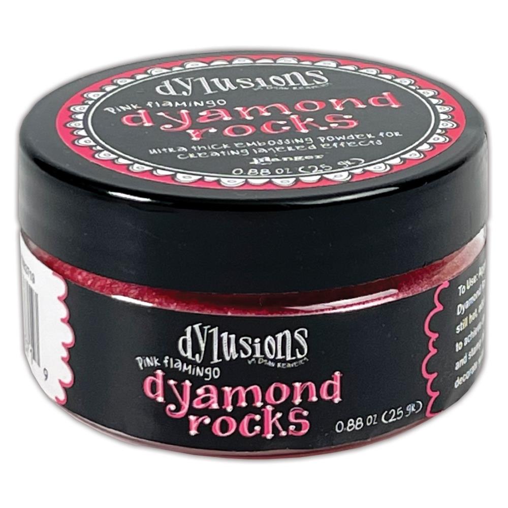Dylusions - Dymamond Rocks -Flamingo Pink