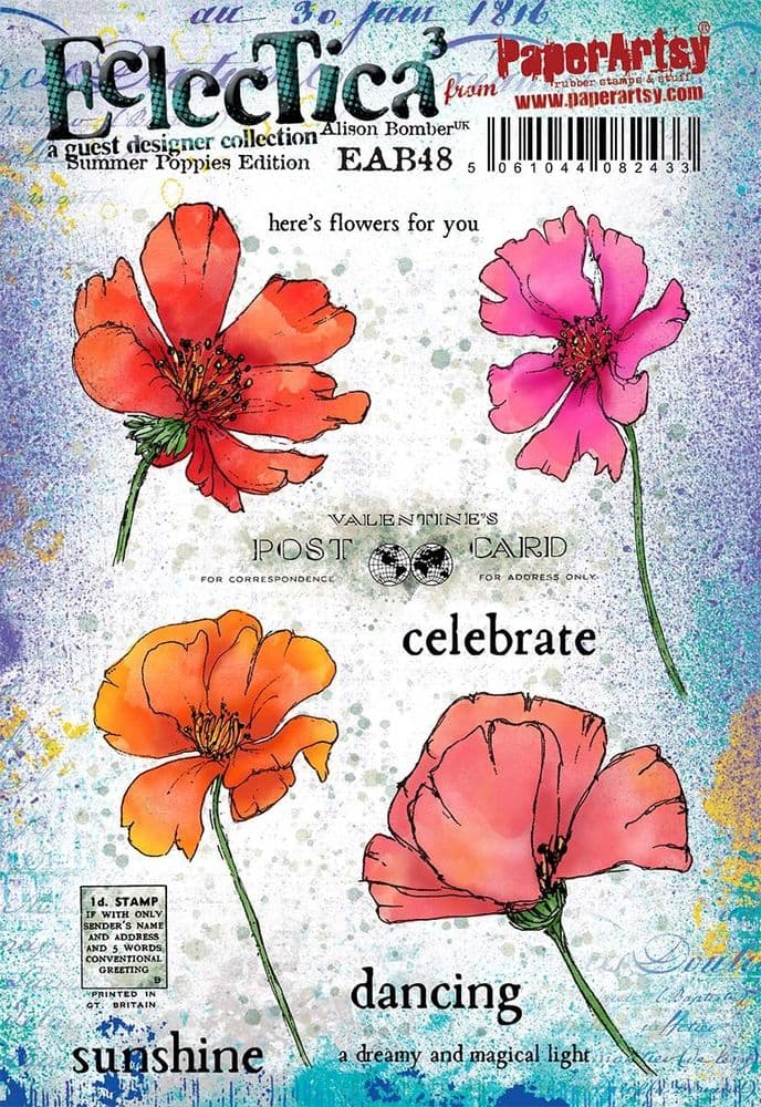PaperArtsy - Alison Bomber - Summer Poppies Edition