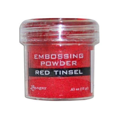 Ranger Embossing Powder - Red Tinsel