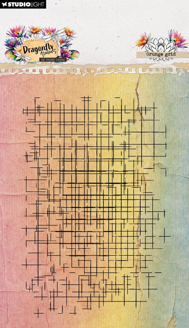 Studio Light -  DragonFly Dreams -Grunge Grid