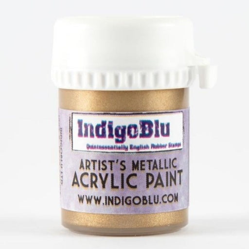 IndigoBlu   Artists - Metallic   Acrylic Paint  Fools Gold