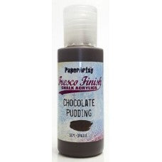 PaperArtsy Fresco Finish Chalk Acrylic Paint - Chocolate Pudding 50 ml