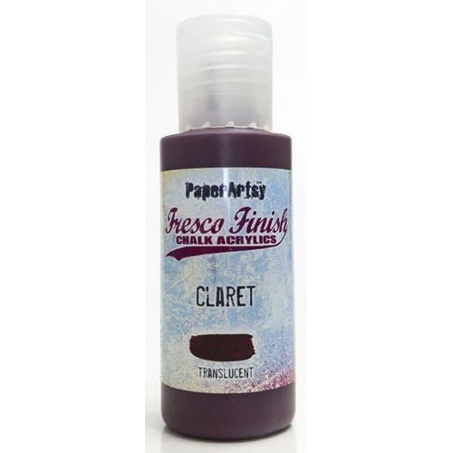 PaperArtsy Fresco Finish Chalk Acrylic Paint - Claret 50 ml