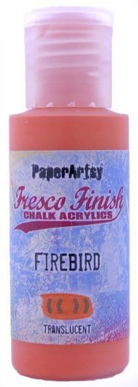 PaperArtsy Fresco Finish Fire Bird