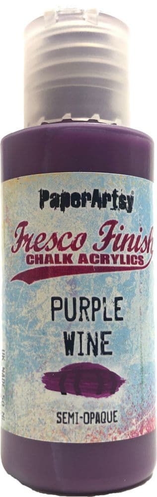 PaperArtsy Fresco Finish Purple Wine