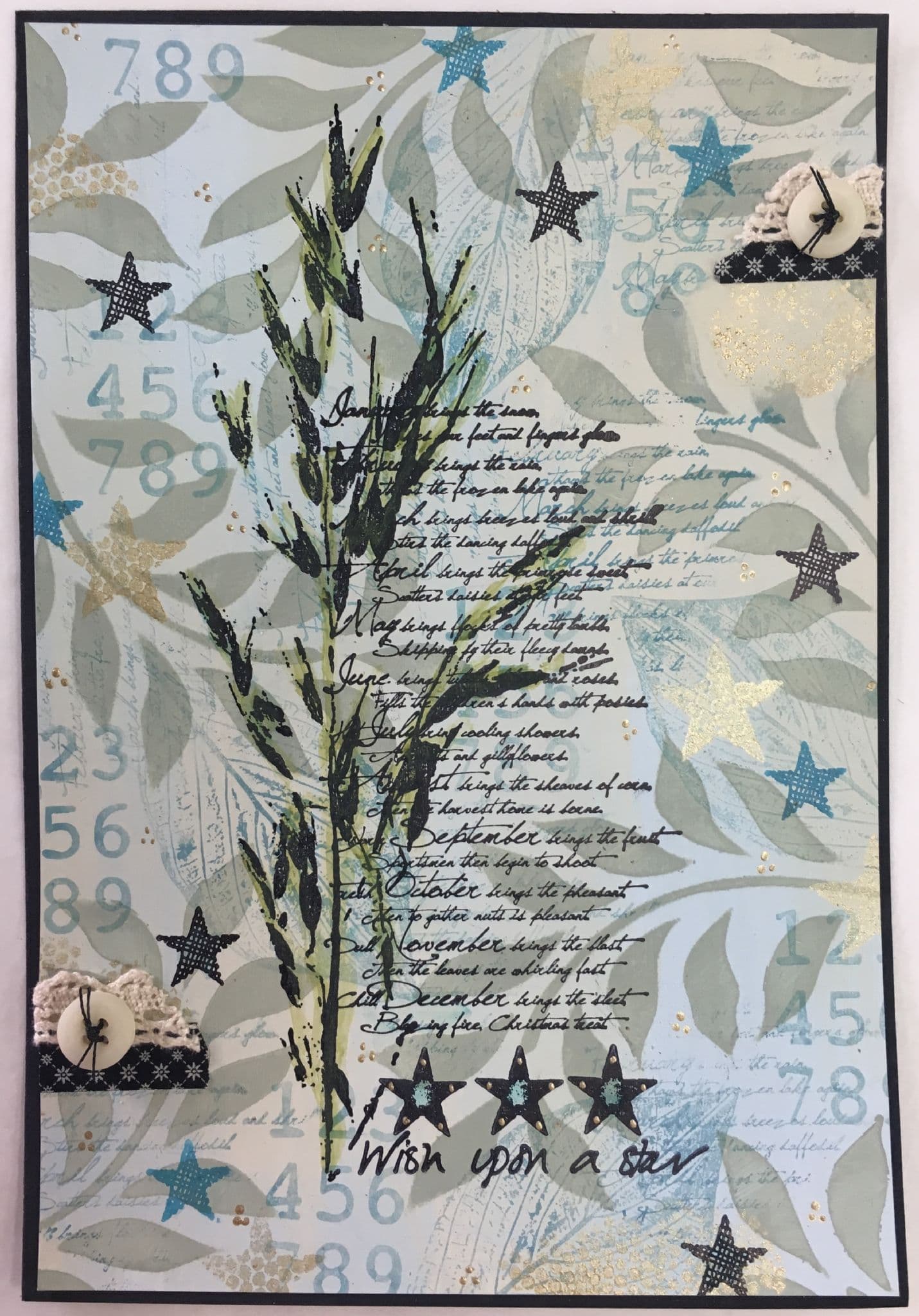 PaperArtsy  - Fresco Paint  - Stone