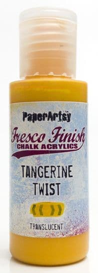 PaperArtsy Fresco Finish Tangerine Twist