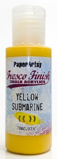 PaperArtsy Fresco Finish  Yellow Submarine