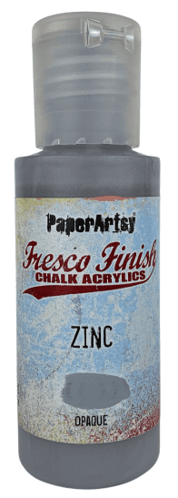 PaperArtsy- Fresco Finish Paint   - Zinc