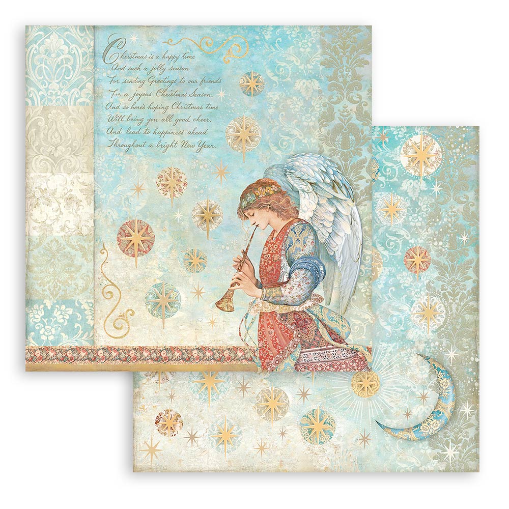 Stamperia - 12 x 12 collection - Christmas Greetings