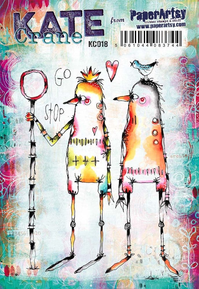 PaperArtsy -Kate Crane - Stamp  Roadside