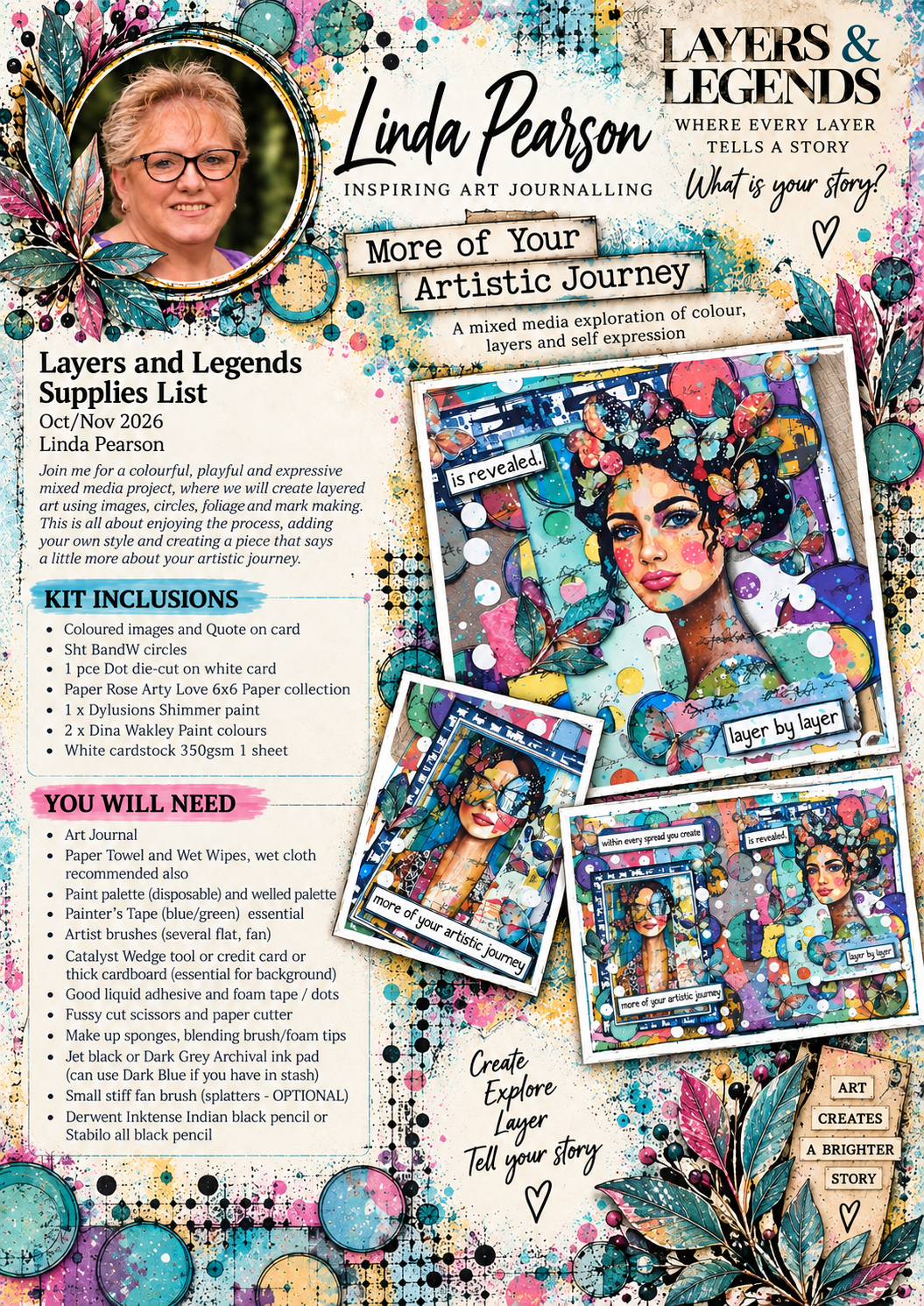 Layers and Legends  -  Linda Pearson