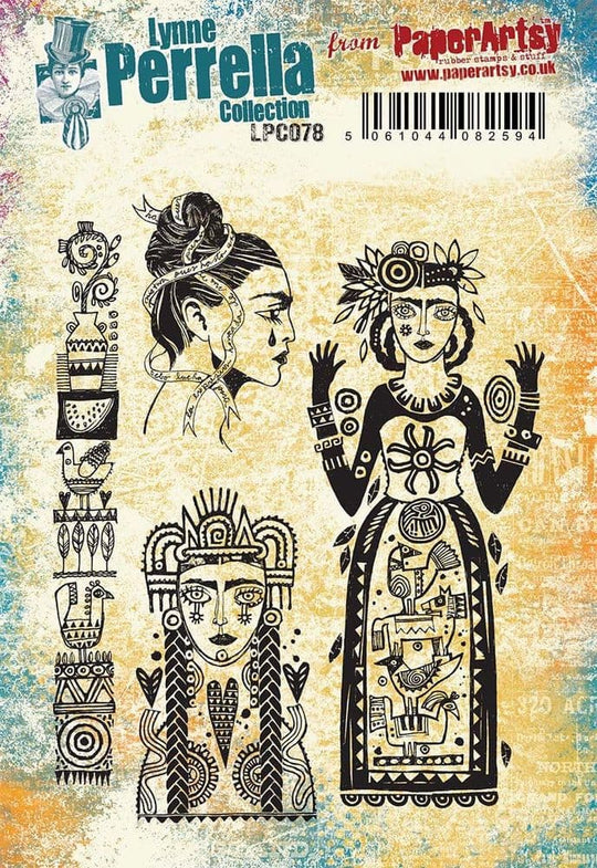 PaperArtsy Lynne Perrella  - Stamp Collection LPC078