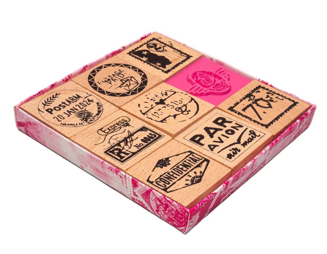 Art By Marlene Wooden Stamp Set  Rubber stamps  Signature Collection