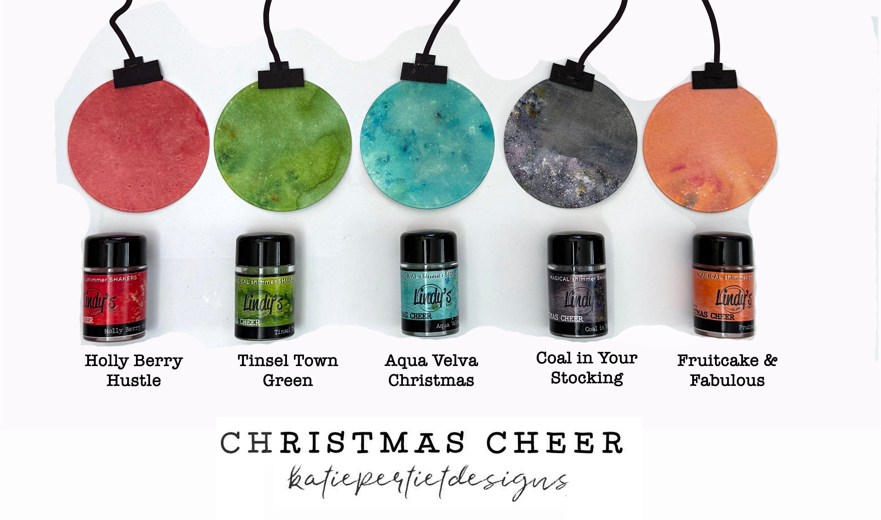 Lindy's Magical Shimmer Shakers Christmas Cheer Set