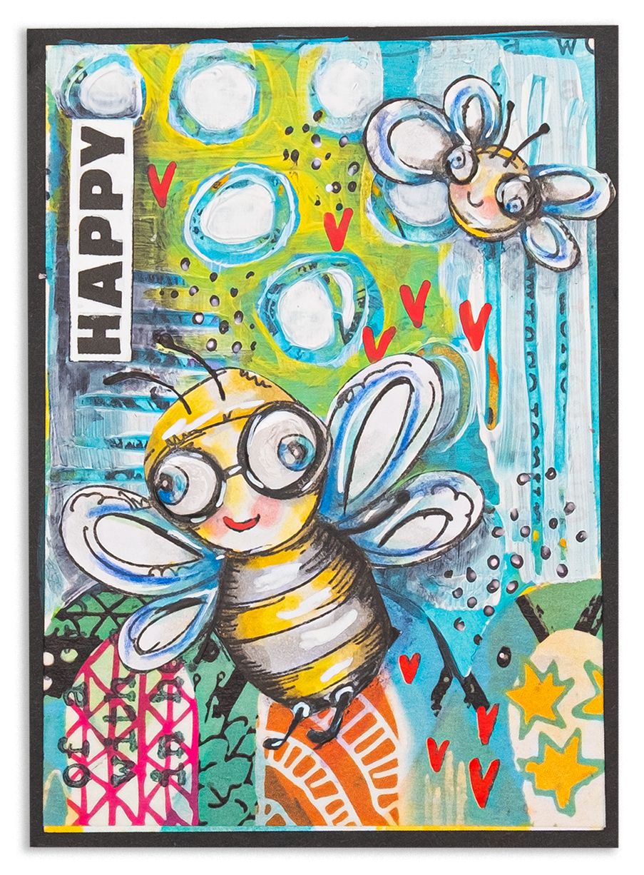 Art By Marlene - Rubber Stamps Flying Friends