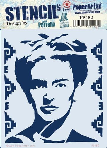 PaperArtsy Lynne Perrella  Stencils PS482