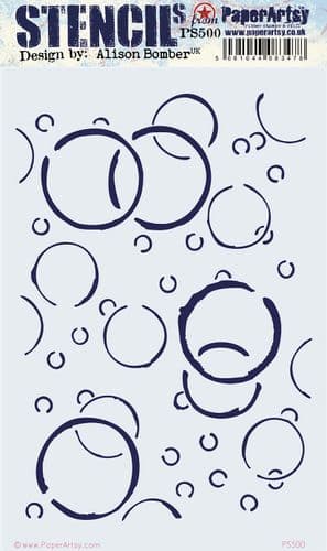 PaperArtsy -  Alison Bomber - Stencil  PS500