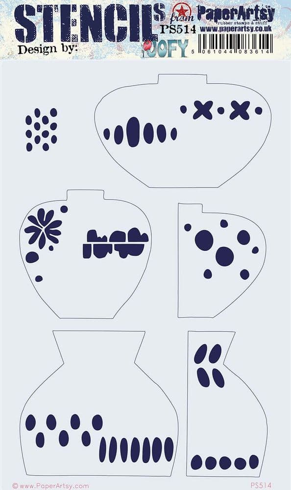 PaperArtsy -  PA Jofy Stencil 514