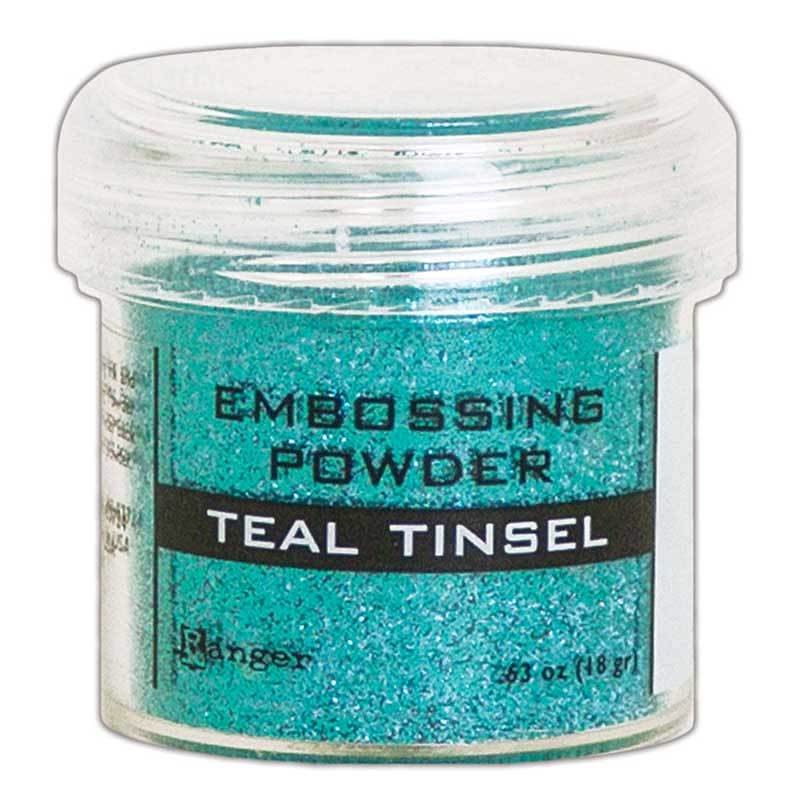 Ranger Embossing Powder -Teal Tinsel