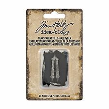 Tim Holtz Idea-Ology - Transparent tiles  -Appha