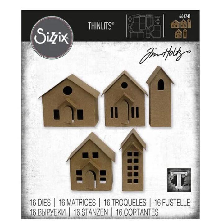 Tim Holtz Thinlits Dies: Paper Village (664741)