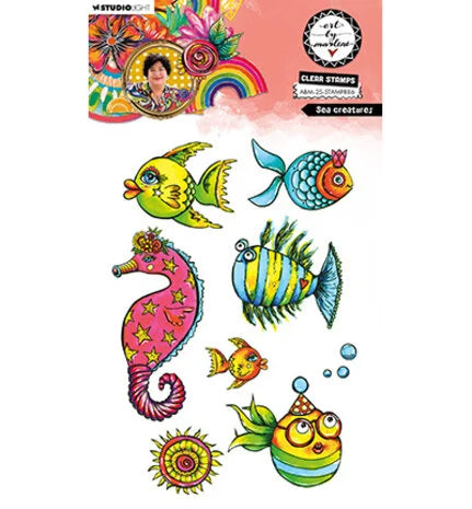 Art By Marlene - Stamp Sea Creatures