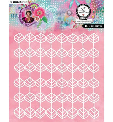 Art By Marlene - Stencil - Abstract leaves