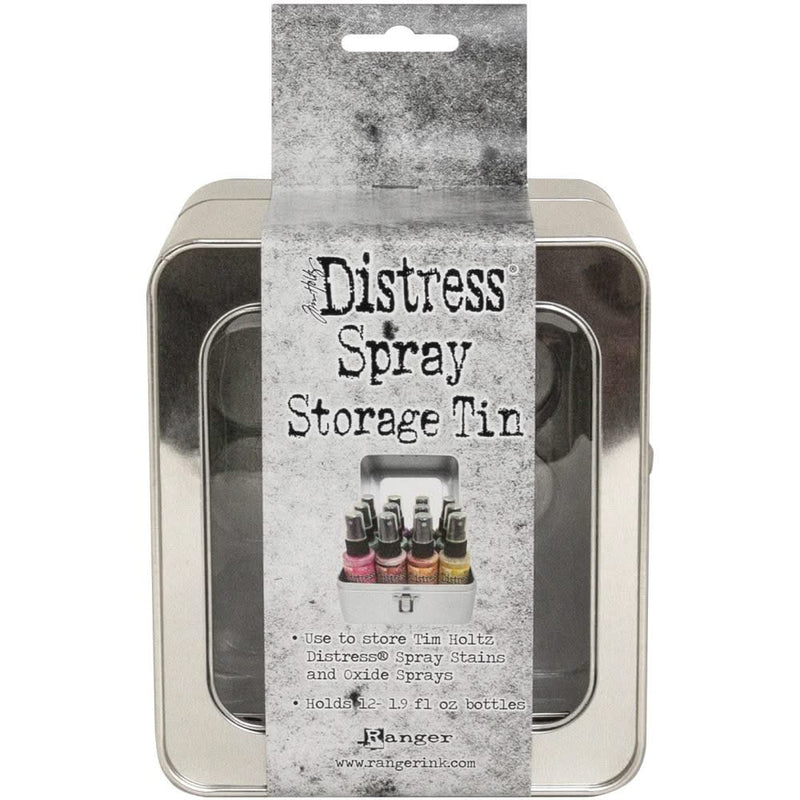 Distress Spray Storage Tin